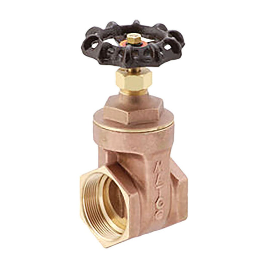 Matco Solder Gate Valve Brass 1 in.