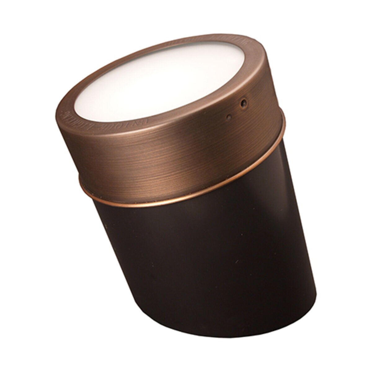 UniqueAPOL-12-L1327   Apollo Well Light Composite Housing Weathered Brass 13W 2700K LED 25 ft Lead