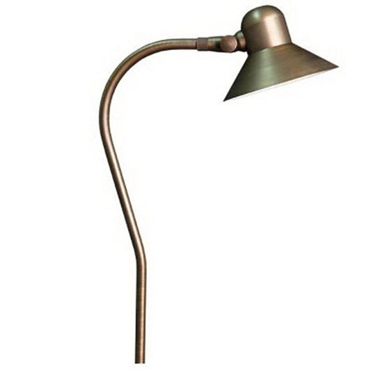 UniqueEXCA-12-L2   Excalibur Path/Area Light Brass Housing Weathered Brass Finish 2W 3000K LED
