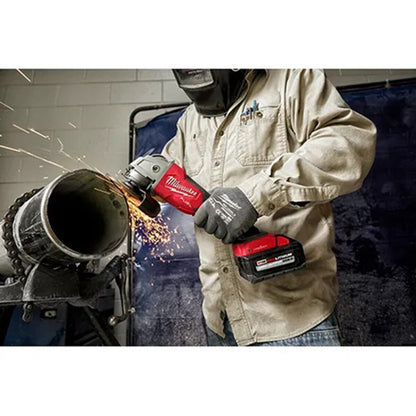 Milwaukee M18 FUEL Battery 4-1/2 in. / 5 in. Braking Grinder w/ One Key Paddle Switch (Tool Only)