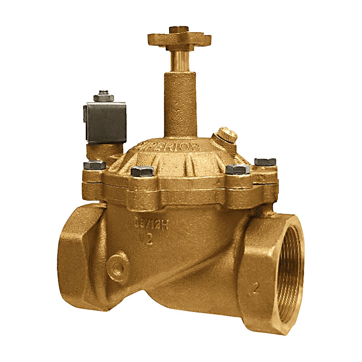Superior Electric Pressure Regulating Globe Valve Purple 1-1/2 in.