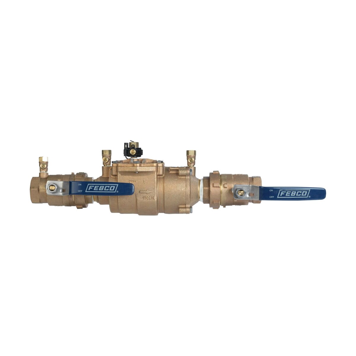 T2616  FEBCO 850U Double Check Assembly w/ Unions 2 in. Bronze w/ Freeze Sensing Capability (Sensing Upgrade Kit Sold Separately) | T2616