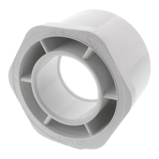 437-337 Sch 40 PVC Reducer Bushing Flush Style 3 in. x 1-1/2 in. Spigot x Socket | Spears
