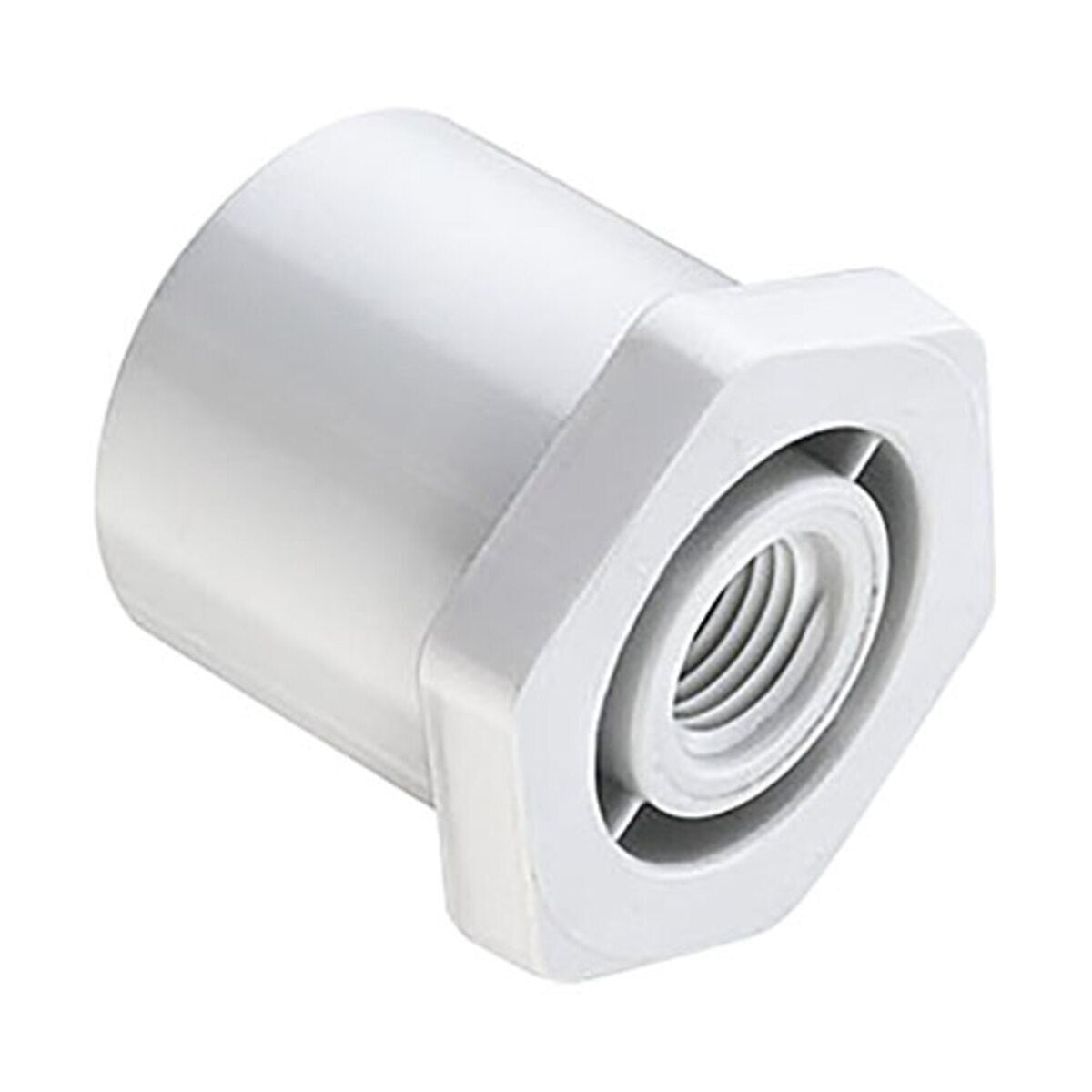 438-101 Sch 40 PVC Reducer Bushing Flush Style 3/4 in. x 1/2 in. Spigot x FIPT | Spears