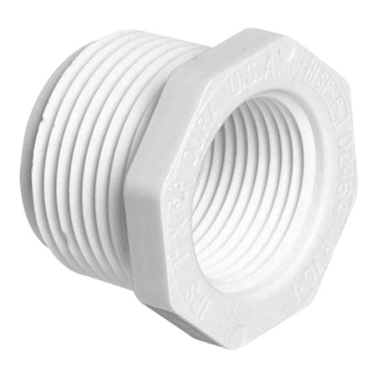 439-131 Sch 40 PVC Reducing Bushing 1 in. x 3/4 in. MIPT x FIPT | Spears