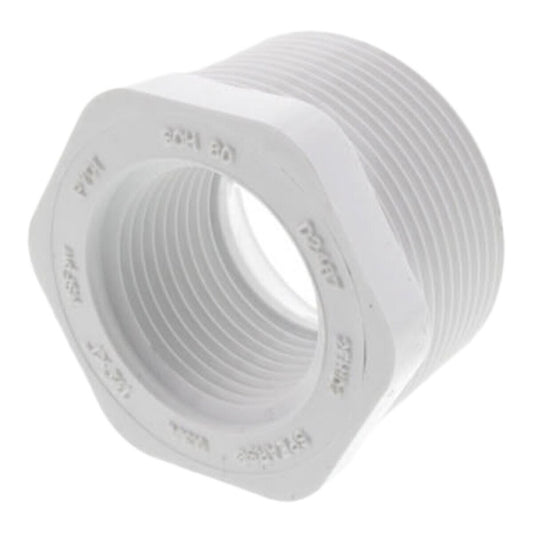 439-211 Sch 40 PVC Reducing Bushing 1-1/2 in. x 1 in. MIPT x FIPT | Spears