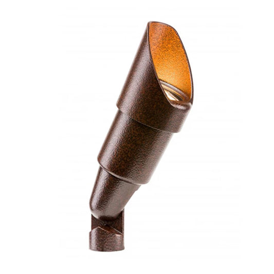 FX RS Up Light Aluminum Housing Flat Black 4W 2700K 35 Degree LED Long Shroud