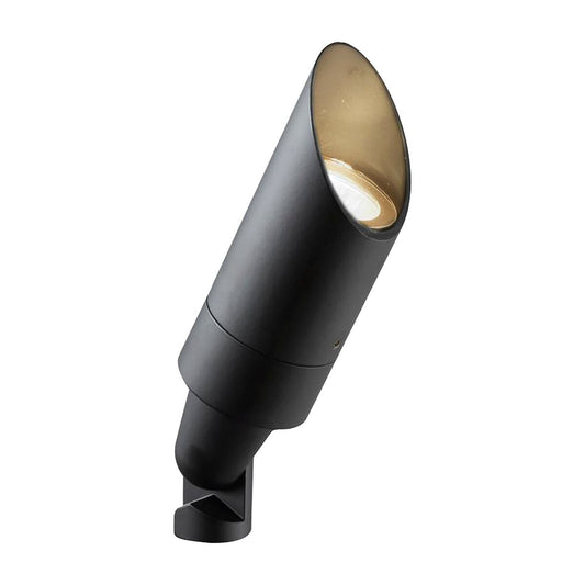 FX MU Up Light Long Shroud Aluminum Housing Black Finish 5W 2700K LED