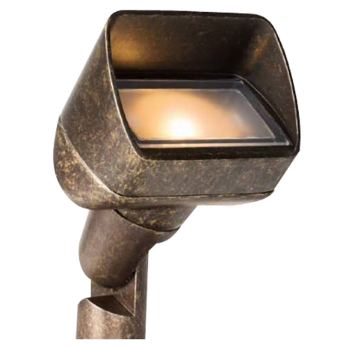FX PB Wall Wash Luxor ZDC Brass Housing Antique Bronze 6W 54 Deg. LED