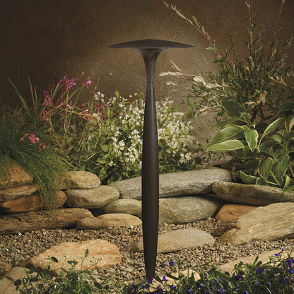 Kichler -15833AZT30R-15833 Path Light Aluminum Architectural Bronze Finish 4W 3000K LED