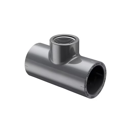 2 in. x 2 in. x 1/2 in. Reducing Tee Schedule 80 SST  802-247