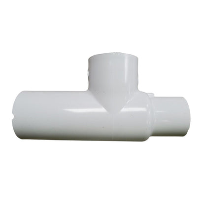 DURA Sch 40 PVC Manifold Tee 1 in. Spigot x Socket x FIPT