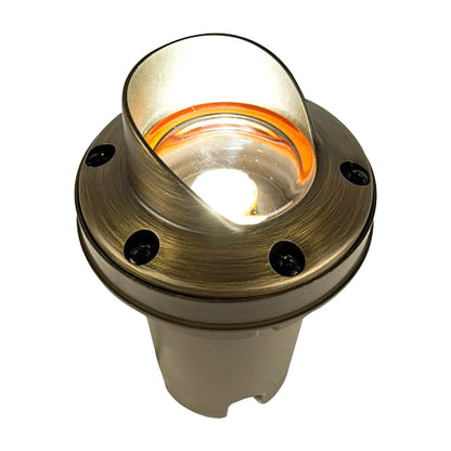 FX FC In-Grade Light Cowling Natural Brass Finish No Lamp