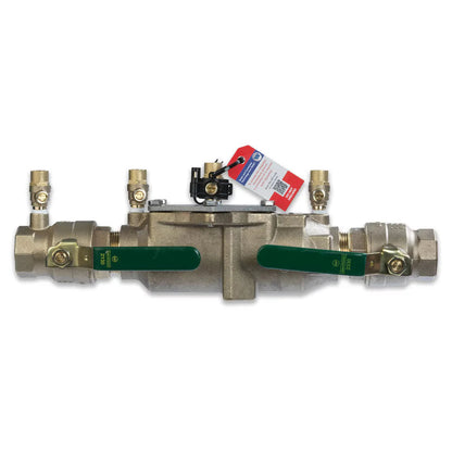 T063234  Watts LF007M2 Double Check Assembly w/ Ball Valves 1-1/2 in. Lead Free Bronze w/ Freeze Sensing Capability (Sensing Upgrade Kit Sold Separately) | T063234