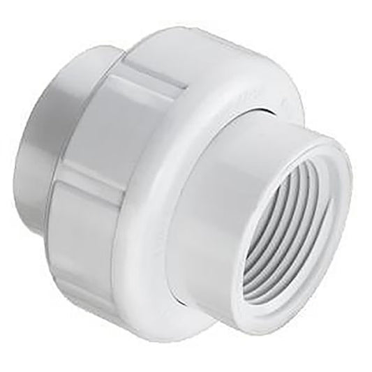 458-020 ch 40 PVC Union 2 in. FIPT w/ Buna-N O-Rings | Spears