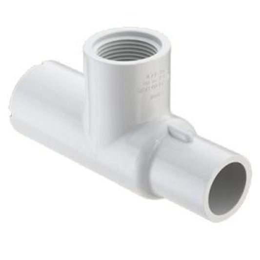 477-010 Sch 40 PVC Manifold Tee 1 in. Spigot x Socket x FIPT | Spears