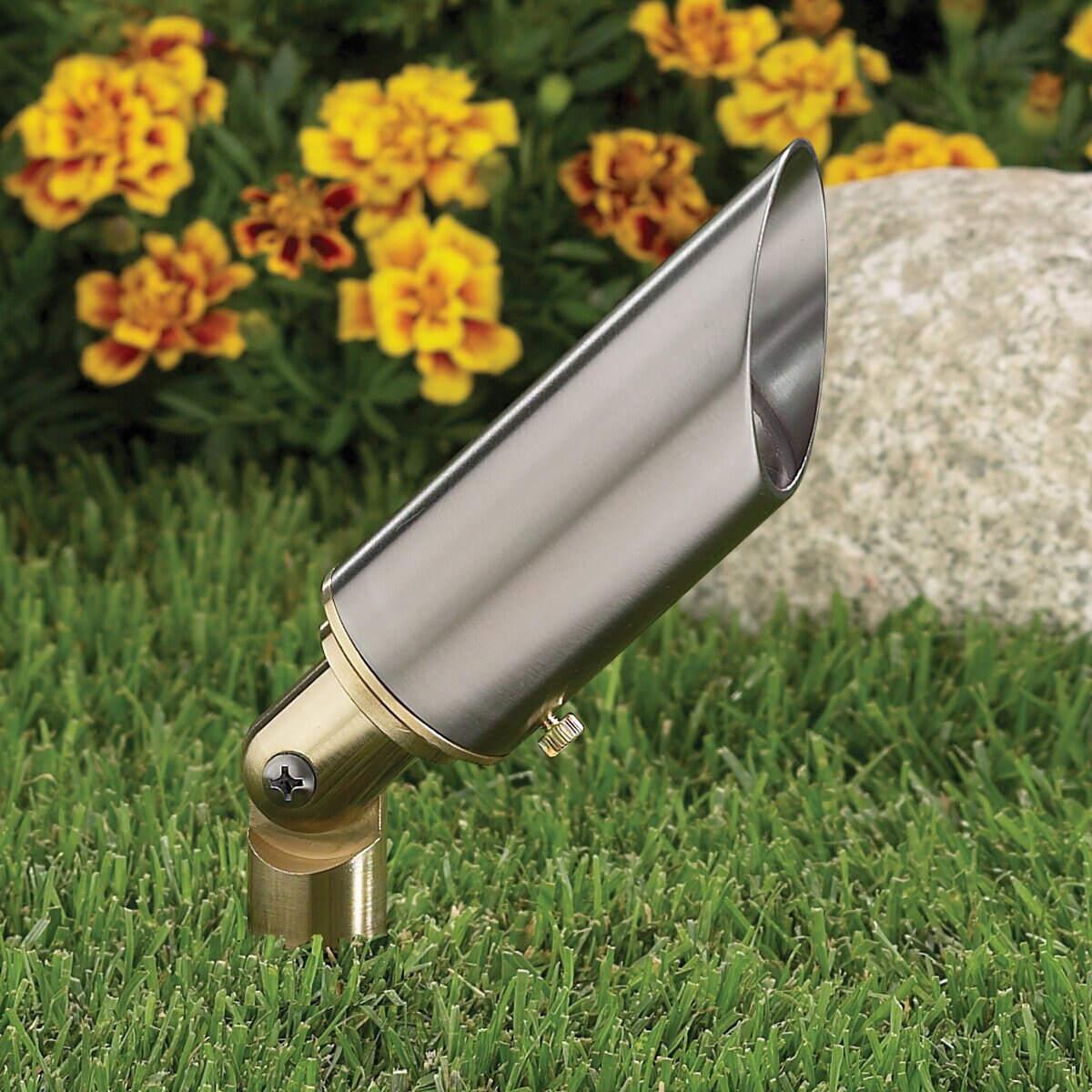 Vista GR-2116 Up Light Stainless Steel Housing Stainless Steel No Lamp