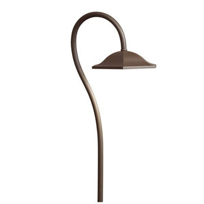 Kichler-15807AZT30R- 15807 Path Light Aluminum Architectural Bronze Finish 4.3W 3000K LED