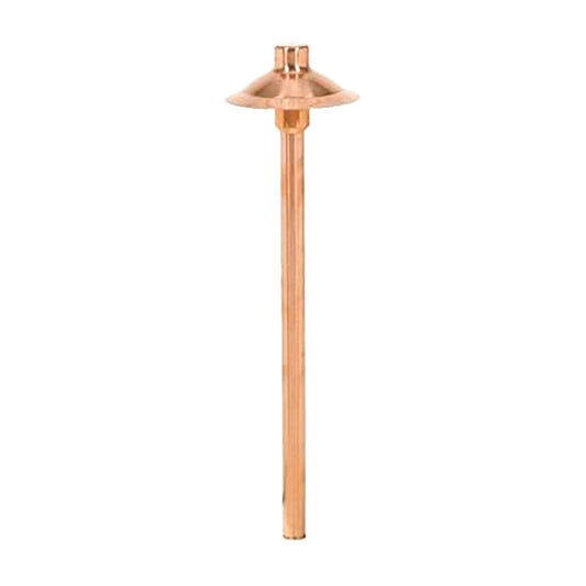 Path Light CM.700/20 Copper 6 in. Top 20 in. Stem