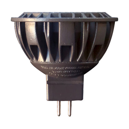 MR16-5-GREEN-15  Brilliance MR16 5W LED Lamp in Green with 15-Degree Beam Angle - Dimmable Bi-Pin Design, 50,000 Hour Average Life, 85 CRI