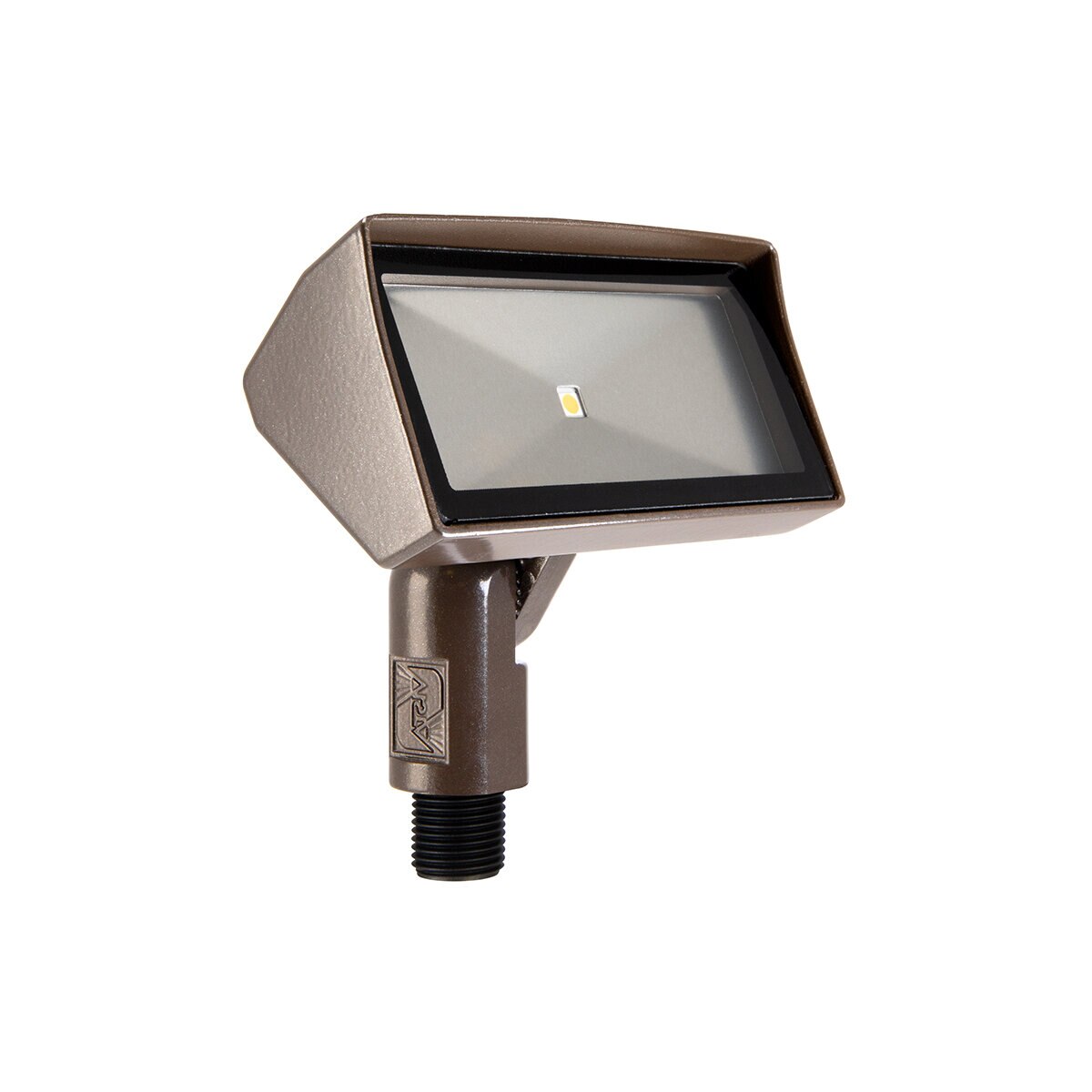 Vista 5106 Up Light Dark Bronze 3W Warm White Frosted Lens