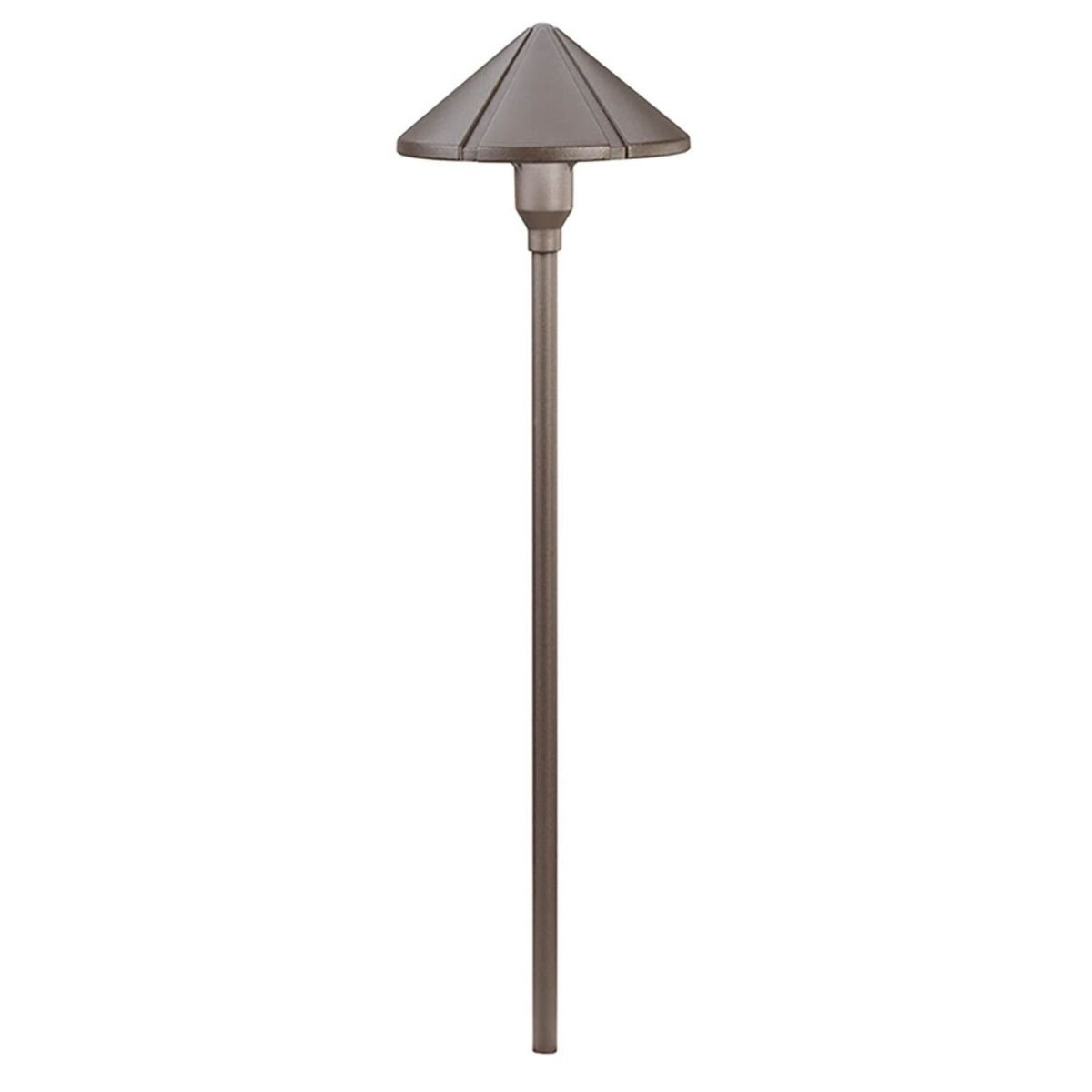 Kichler-15826AZT30R- 15826 Path Light Aluminum Architectural Bronze 6W 3000K LED