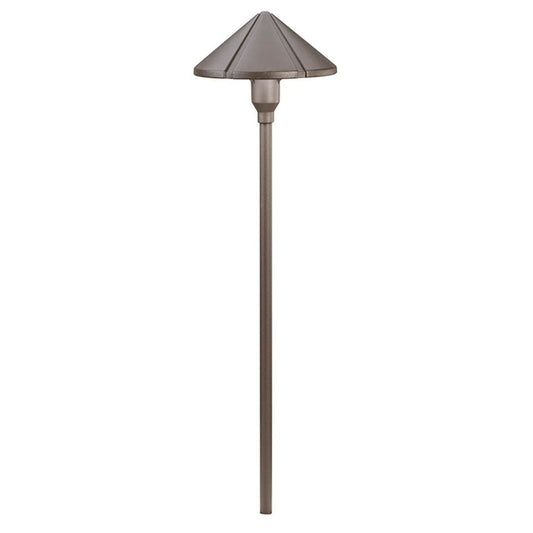 Kichler-15826AZT30R- 15826 Path Light Aluminum Architectural Bronze 6W 3000K LED