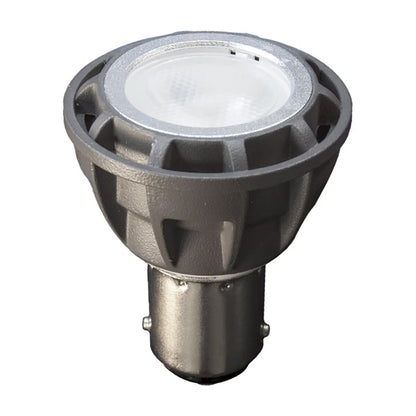 Brilliance AR11 2W LED Lamp 3000K Low Voltage 60 Degree Beam Angle, Brown Finish, Aluminum Housing