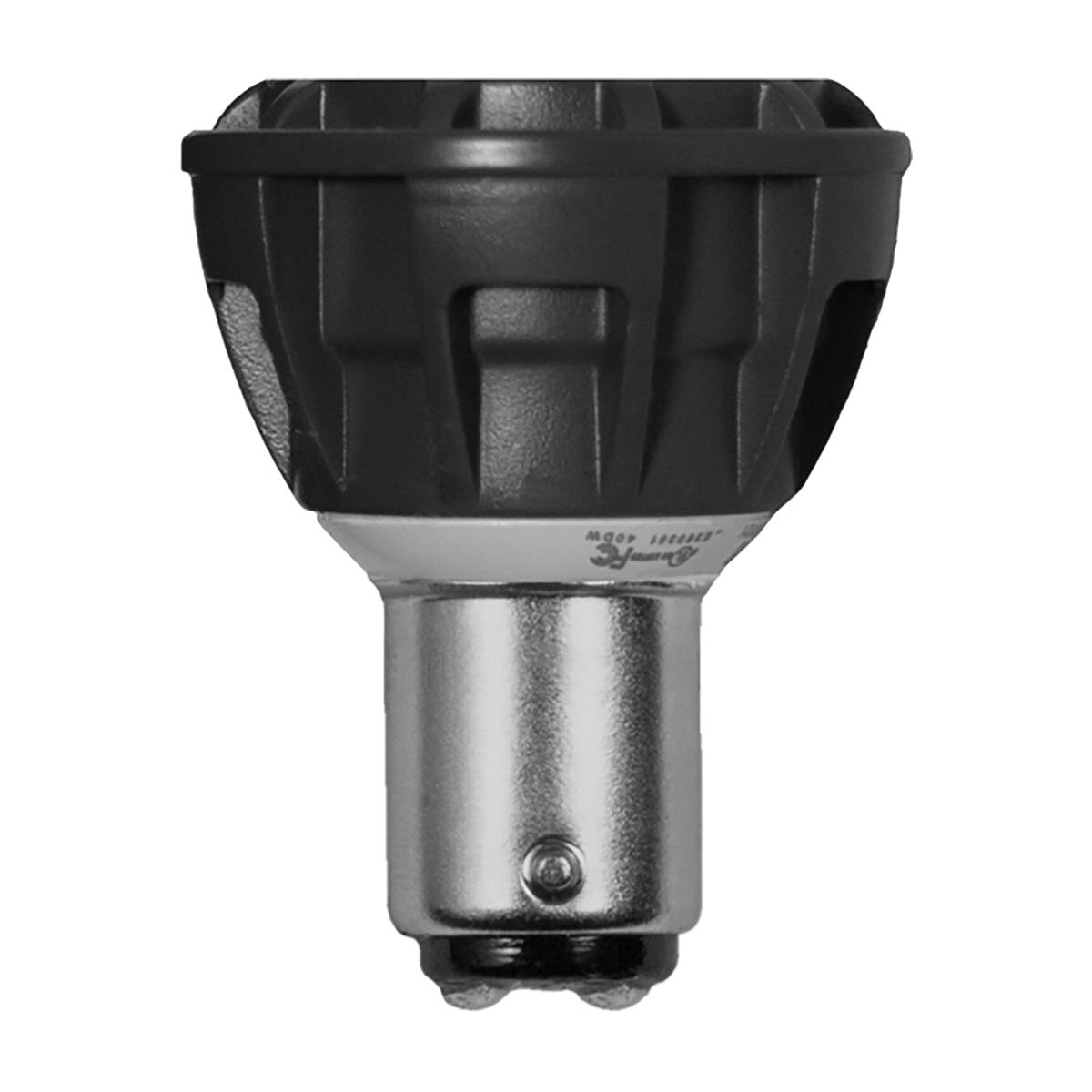 Brilliance AR11 2W LED Lamp 3000K Low Voltage 60 Degree Beam Angle, Brown Finish, Aluminum Housing