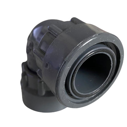 Dura  306-010 Manifold Elbow 90 Degree 1 in. Swivel X Swivel w/o - Ring