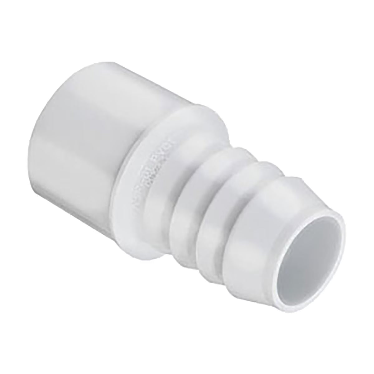 460-020 Adapter White PVC 2 in. Insert x Spigot | Spears