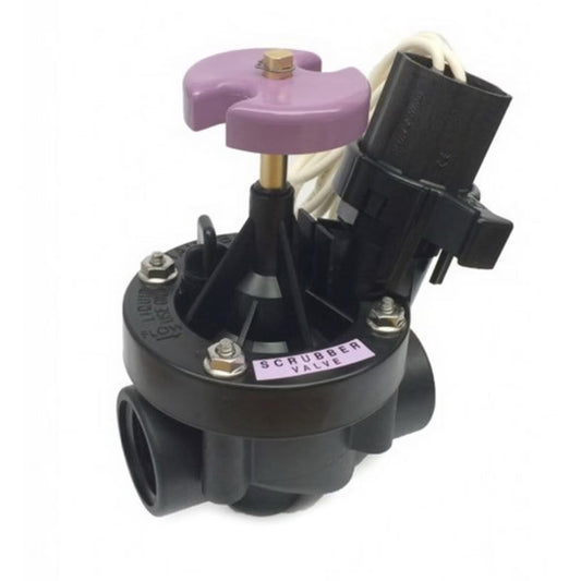 Rain Bird PESBR Reclaimed Industrial Scrubber Valve Plastic 1 in. w/ Flow Control FIPT x FIPT