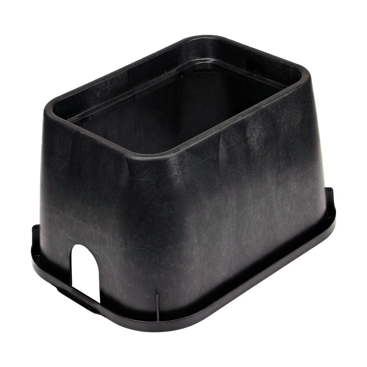NDS Standard Valve Box Rectangle 14 in. x 19 in. x 12 in. H Black Box/Green Lid Overlapping ICV
