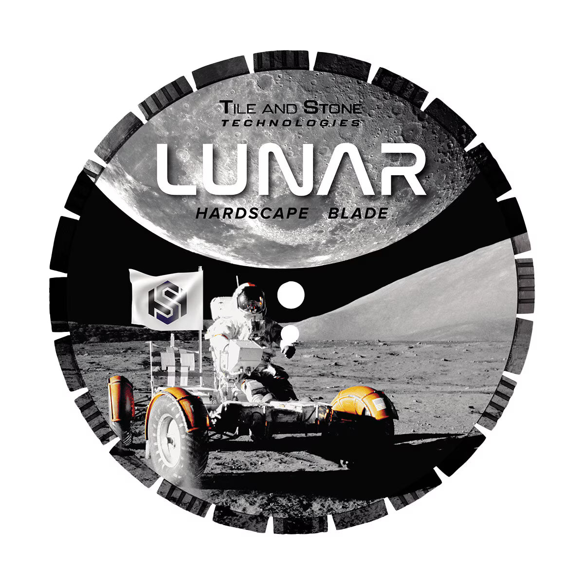 Tile and Stone Technologies Lunar 5 in. Wet-Dry Hardscape Blade