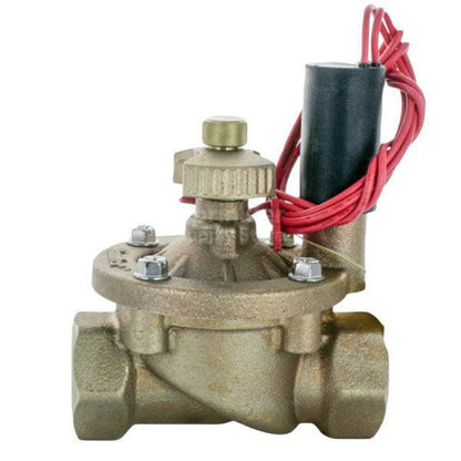 Hunter Globe Valve IBV Brass 1 in. w/ Flow Control and Filter Sentry FIPT x FIPT