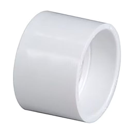 Nibco  K009750  DWV Coupling PVC White 3 in. Hub x Hub