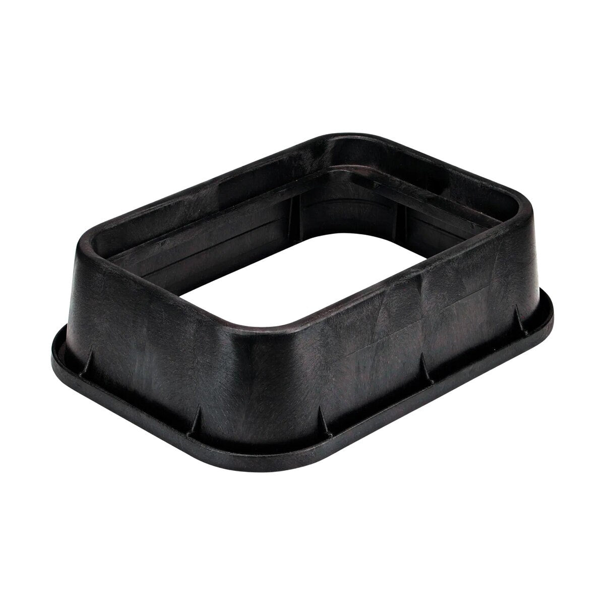 NDS Standard-Series Valve Box Extension Body (only) Jumbo Rectangle 13 in. x 20 in. x 6 in.H Black