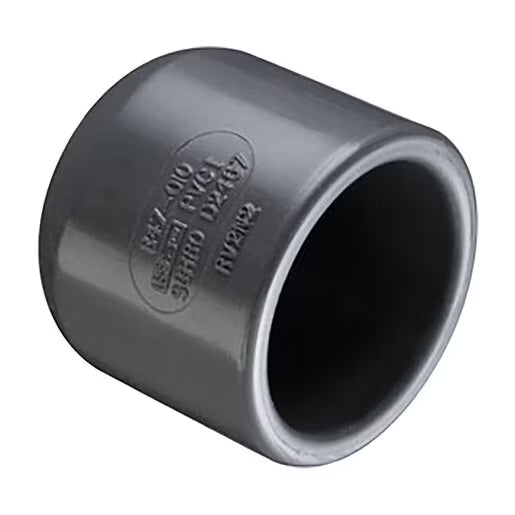 847-060  Spears Cap Sch 80 PVC 6 in. Socket