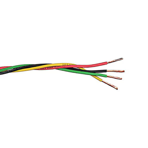 Paige 14 Gauge 2 Conductor w/ Ground SOL B/C Type THW Pump Cable UL No Twist 500 ft. Roll (Sold per Ft.)