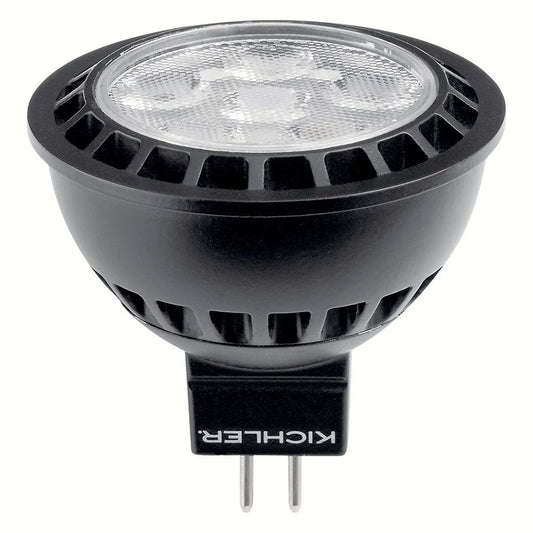 18147  Kichler Professional Series 7W MR16 LED Lamp, 3000K Warm White, 40 Degree Beam Angle, 615 Lumens, Bi-Pin Base, 30,000 Hour Life
