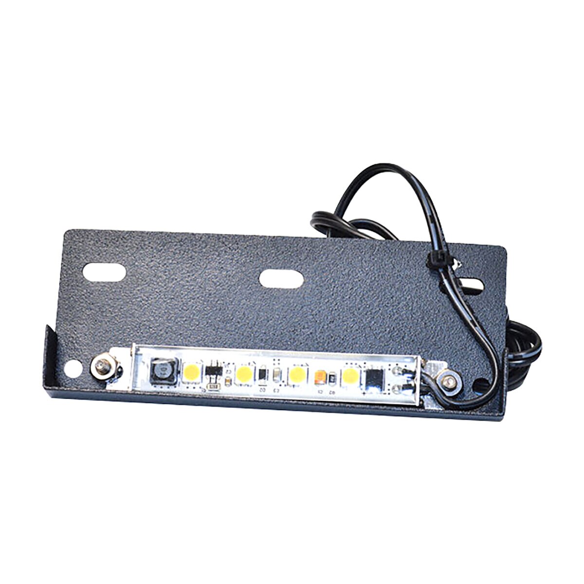Focus SL-42SM2LEDSBLT Stamped Ledge Light Black Aluminum Small 2W LED