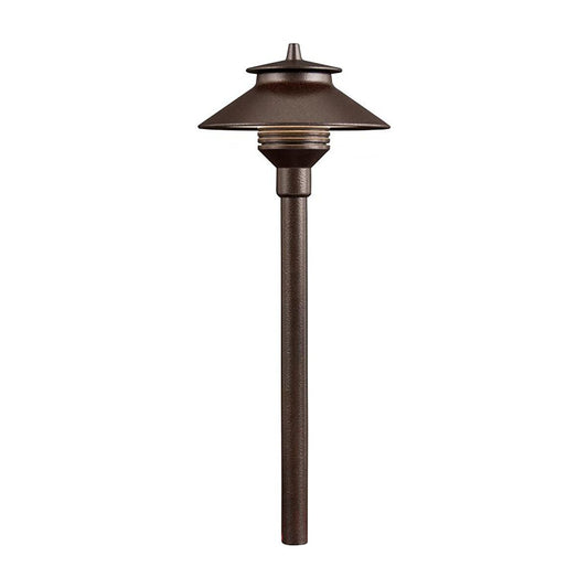 FX PL Path & Area Light Sedona Brown 20W 12 in. Riser LED