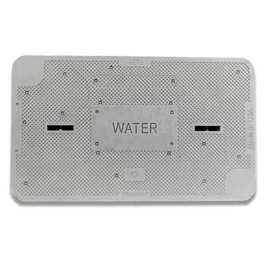 Fibrelyte Valve Box Lid Rectangle 13 in. x 23 in. Drop-in Composite For FL30T Box Lid Only