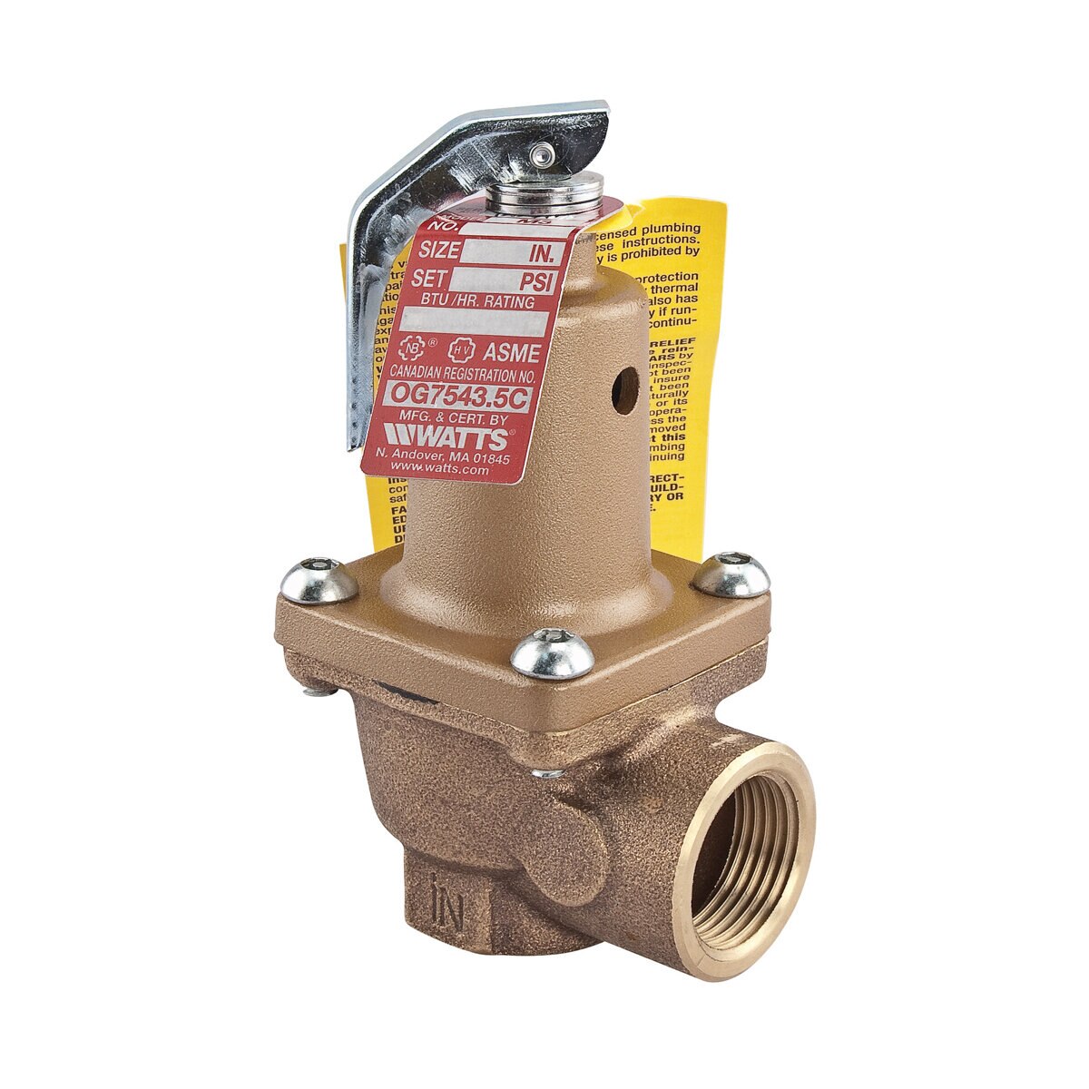 0274598  Boiler Pressure Relief Valve 174A