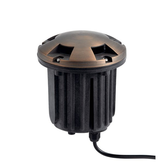 Kichler-15498CBR- 15498 In-Ground Light Brass Housing Centennial Brass No Lamp