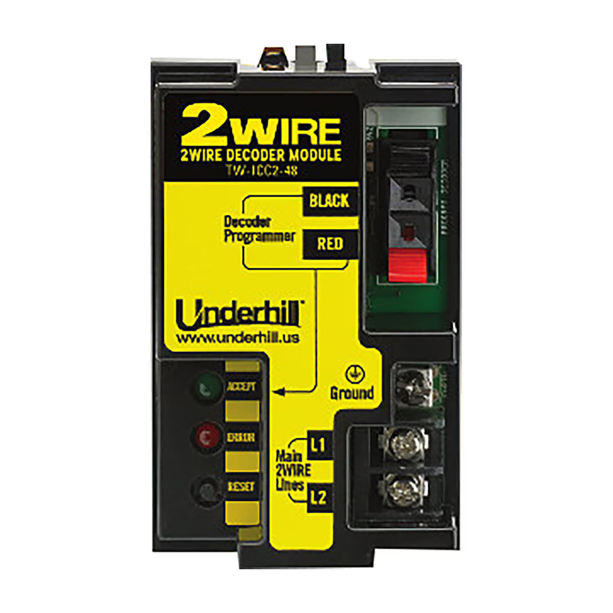Underhill TW-ICC2-48   Decoder Module ICC2 Series 1 Stations - 48 Stations Modular Front-Entry Wall Mount Metal w/ Master Valve