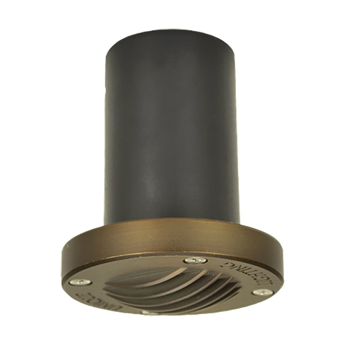 Unique NOVSG-12-L427   Nova Star Grate Weathered Brass 12V LED 4W 2,700K 25 ft. Wire Lead
