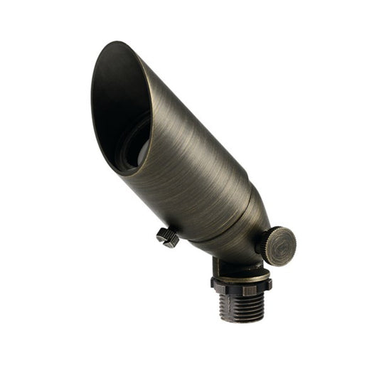 Kichler -15484CBR-15484 Up Light Centennial Brass Finish with Brass Housing and MR16 Socket, 12V, 5W LED, Dimensions 2-1/4 in. x 4 in. x 10 in.