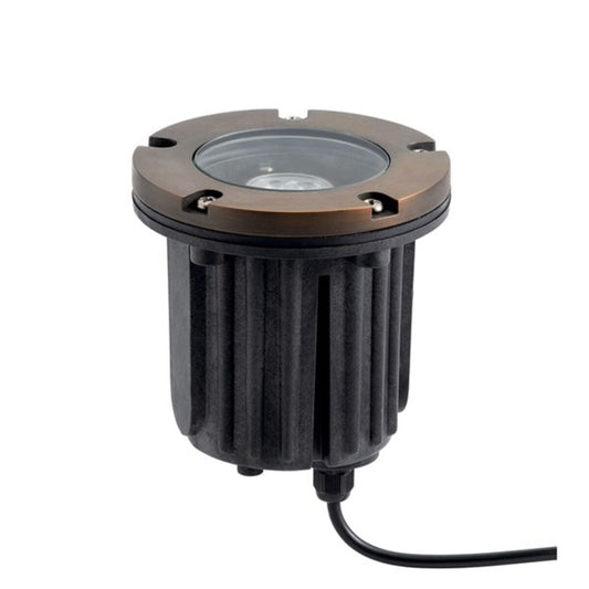Kichler -15495CBR-15495 In-Ground Light Brass Housing Centennial Brass No Lamp