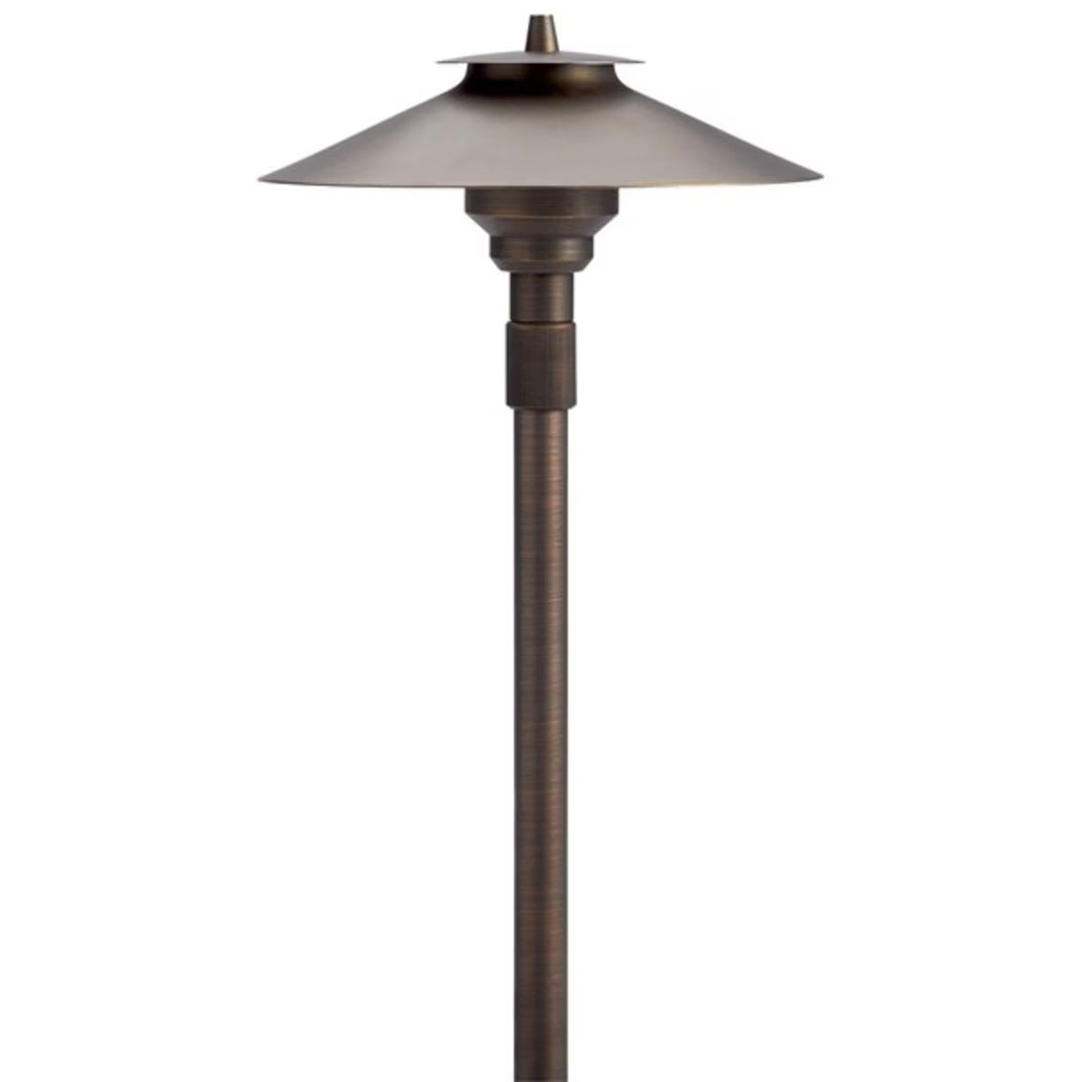 Kichler-15503CBR- 15503 Path Light Brass Housing with Centennial Brass Finish - 5W LED, MR16, 12V, 1 Lamp, Dimensions: 1-3/4 in. x 1-3/4 in. x 20 in.